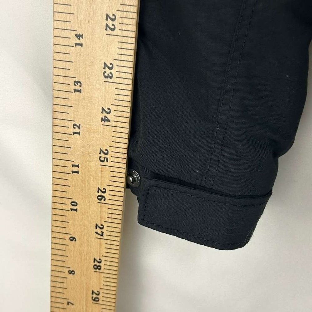 Patagonia Men's Size Large Hooded Quilted Black Winter Isthmus Jacket Full Zip - Picture 5 of 16